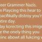 grammar-nazi