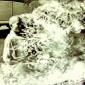 monk burning
