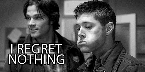 supernatural-i-regret-nothing-dean-food-mouth