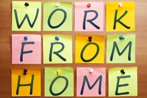 Work from home ad