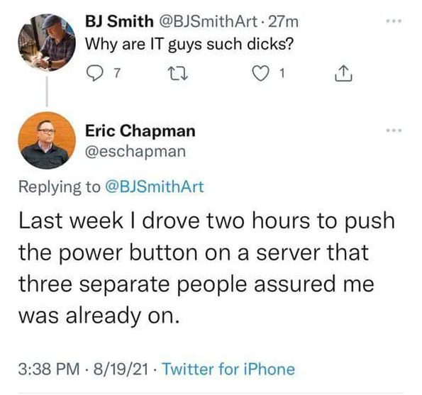 it-guys-dicks-2-hours-drive-power-button