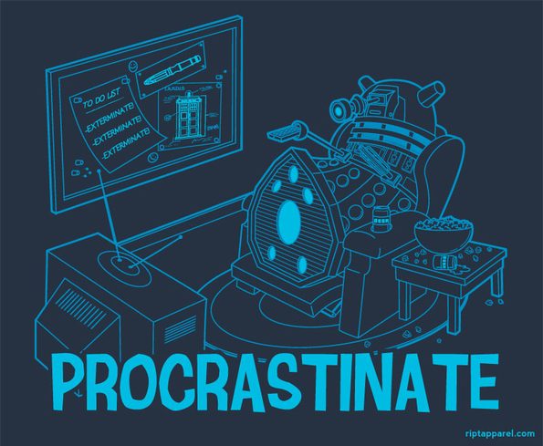 Dalek-procrastinate