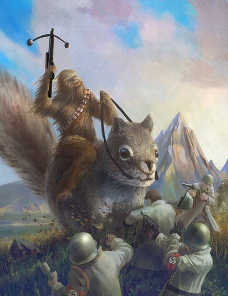 chewbacca-on-squirrel-fighting-nazis