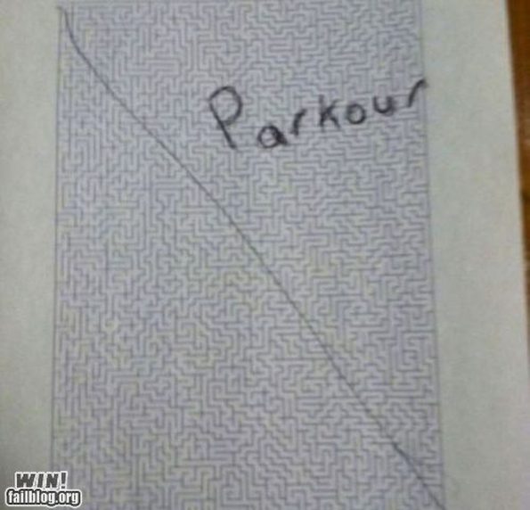parkour-maze